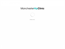 Tablet Screenshot of manchesterhipclinic.com